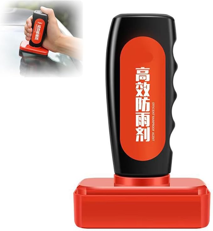 ELEFOCUS Automotive Glass Cleaner,120ml Car Rain-proof Anti-fog Agent Oil Film Remover Sponge Car Window Wiper (Rain Repellen