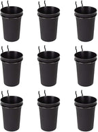 G.CORE Pegboard Bins PegBoard Cups with Hooks & Loops, Peg Board Hooks Assortment Organizer Accessory, Various Tools Storage 