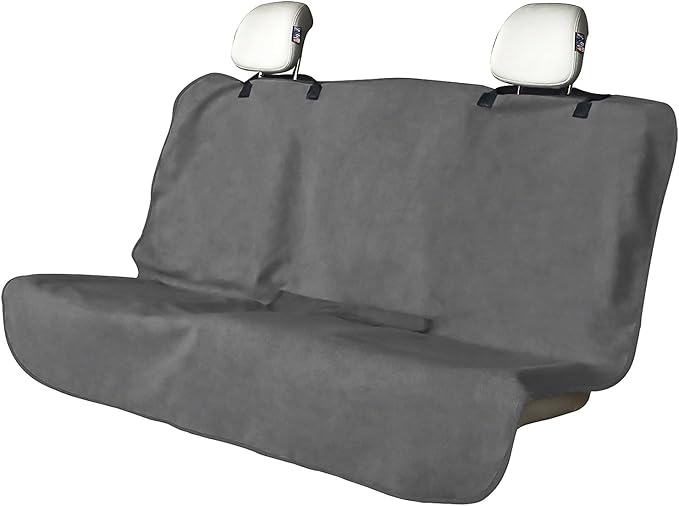 Waterproof Backseat Cover for Car Trucks Van SUV Jeep, Rear Bench Towel Seat Covers, Car Seat Protector for Gym Swimming, Uni