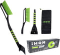 SE 27 Inch Detachable Multifunctional Ice Scraper & Brush with Cushion Grip Handle and Carrying Bag - 3011SSC