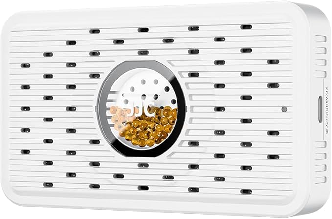 JJC Reusable Desiccant Dehumidifier with USB-C Charging, 70g Portable Moisture Absorber for Gun Safe, Camera Lens Electronic