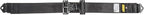 JEGS Black Latch & Link Ultra Series Harness Lap Belt | Made In USA | 3" Wide | Smooth Operating Pull Down Lap Adjusters | High Strength Steel Mounting Hardware | 64" Length | SFI 16.1 Rated | Black