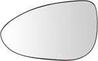 TRQ Driver Side Mirror Glass Clear Snap On Compatible with 2012-2020 Chevrolet Sonic GM1324156