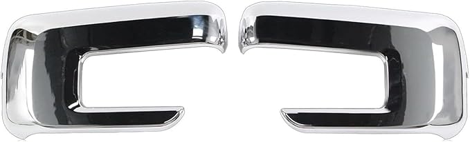 Keptrim for F150 Rearview Side Mirror Cover Trim for Ford F150 2021 2022 2023 2024 2025, ABS Chrome, 2pcs