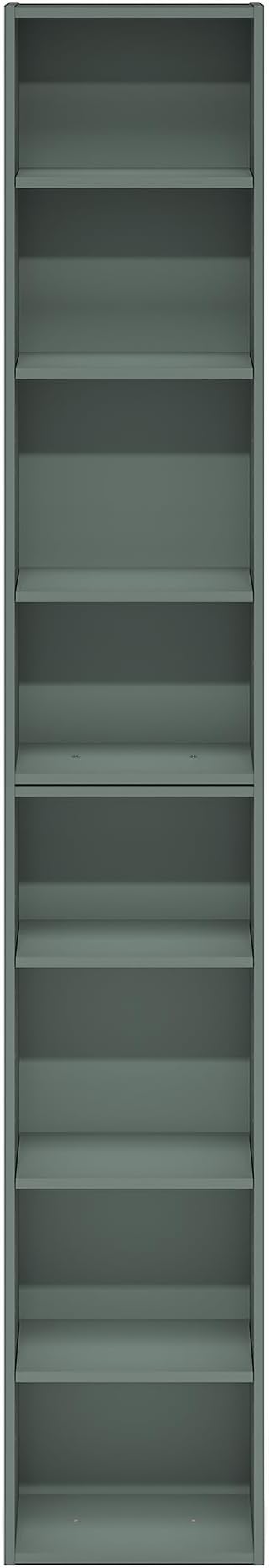 Furinno PASIR Book Shelf, 8-Tier Separable Tall Bookshelf, Stackable Bookcase with Adjustable Open Shelf, 9.3 x 11.8 x 70.9, 
