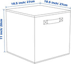 ShellKingdom Storage Bins, Foldable Fabric Storage Cubes And Cloth Storage Organizer Drawer For Closet And Toys Storage, 6 Pa