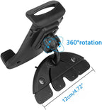 MACHSWON Universal Car Phone Holder Bracket for CD Slot, Adjustable Tablet Holder Stand for Car, Compatible with iPhone, iPad, Samsung 4-12" Devices
