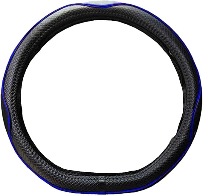 Mayco Bell Flat Bottom Steering Wheel Cover Anti-Slip,Safety,Soft,Breathable,Durable,Full Surround,Comfortable Grip Microfibe
