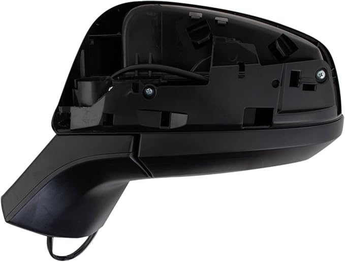 TRQ Driver & Passenger Side Power Heated Mirrors with Blind Spot Paint to Match Black Compatible with 2021-2023 Toyota Sienna
