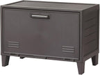 Tenma Storage Box with Wide Doors That Can Be Assembled, Fits Peg Cabinet, Wide, Retro Cute, Storage Case, Pegboard, Vintage 