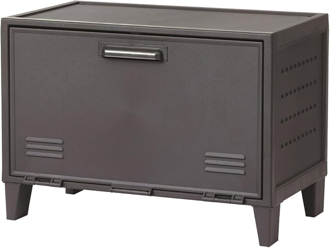 Tenma Storage Box with Wide Doors That Can Be Assembled, Fits Peg Cabinet, Wide, Retro Cute, Storage Case, Pegboard, Vintage 