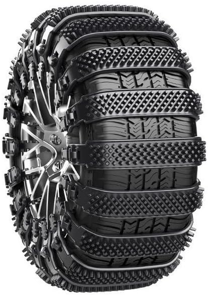 16PCS Snow Chains for Car Tires for BMW M4 2015–2025, Portable Reusable Safety Chains, Helps Improve Traction on Winter and M