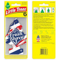LITTLE TREES Car Air Freshener | Hanging Tree Provides Long Lasting Scent for Auto and Home | 24 Air Fresheners |Fresh Shave