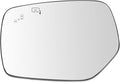 TRQ Driver Side Heated Mirror Glass with Blind Spot Detection Fits 2015-2017 Subaru Legacy Outback 2016-2017 Crosstrek 2016-2
