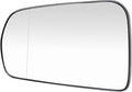 TRQ Driver Side Mirror Glass Heated Aspherical Snap-On Compatible with 2014-2019 Chevrolet Corvette GM1324197