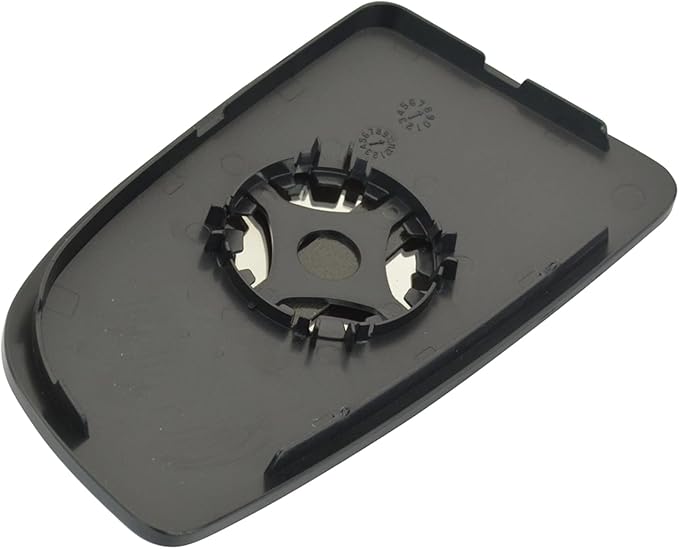 TRQ Driver Side Lower Mirror Glass with Backing Plate Compatible with 2015-2019 Ford Transit-150, Transit-250, Transit-350, T