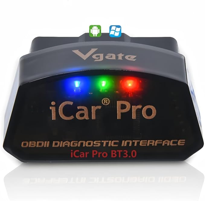 Vgate iCar Pro Bluetooth 3.0 OBD2 Scanner | Android Only - Not for iOS - Check Engine Light