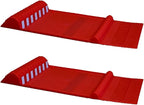 Maxsa 37359-2PK Park Right 21" x 11" x 2" Parking Mat, Red, Amazon Exclusive