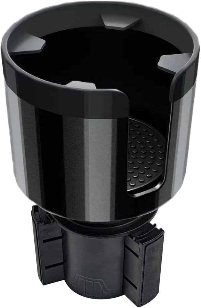 Expandable Car Cup Holder with Adjustable Base for Large Bottles, Compatible for Hydro Flasks 32/40 Ounce