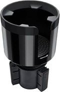 Expandable Car Cup Holder with Adjustable Base for Large Bottles, Compatible for Hydro Flasks 32/40 Ounce