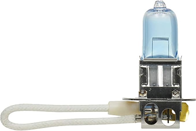 SYLVANIA - H3 SilverStar Fog Light Bulb - High Performance Halogen Headlight Bulb, Brighter Downroad with Whiter Light (Conta