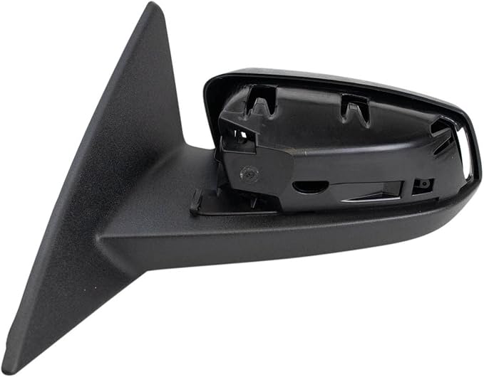 TRQ Driver & Passenger Side Power Mirror Set Paint to Match Caps Textured Black Compatible with 2010 Ford Mustang FO1320402 F
