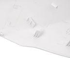 Side Mirror Cover Cap Unpainted White Rearview Wing Mirror Cap Weather Replacement for Hyundai Elantra 2021 to 2023 (Right)