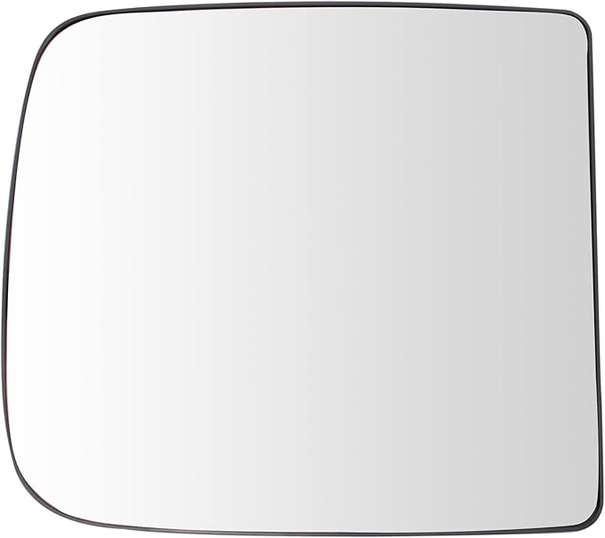 TRQ Passenger Side Mirror Glass Non-Heated Compatible with 2019-2022 Ram 1500 2011-2018 Ram 500 2010-2012 Dodge Ram 1500 2500