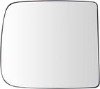 TRQ Passenger Side Mirror Glass Non-Heated Compatible with 2019-2022 Ram 1500 2011-2018 Ram 500 2010-2012 Dodge Ram 1500 2500