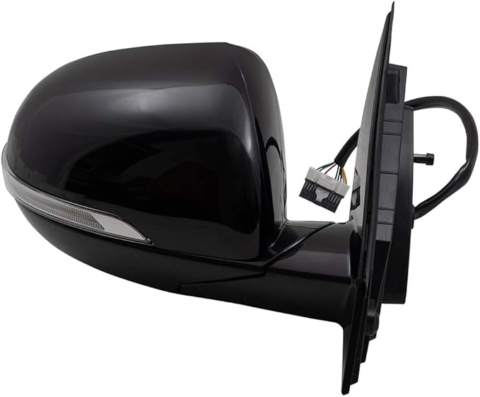 Brock Replacement Side View Mirror Compatible with 2016-2018 Sorento Passenger Replacement Power Heated Signal Blind Spot Det