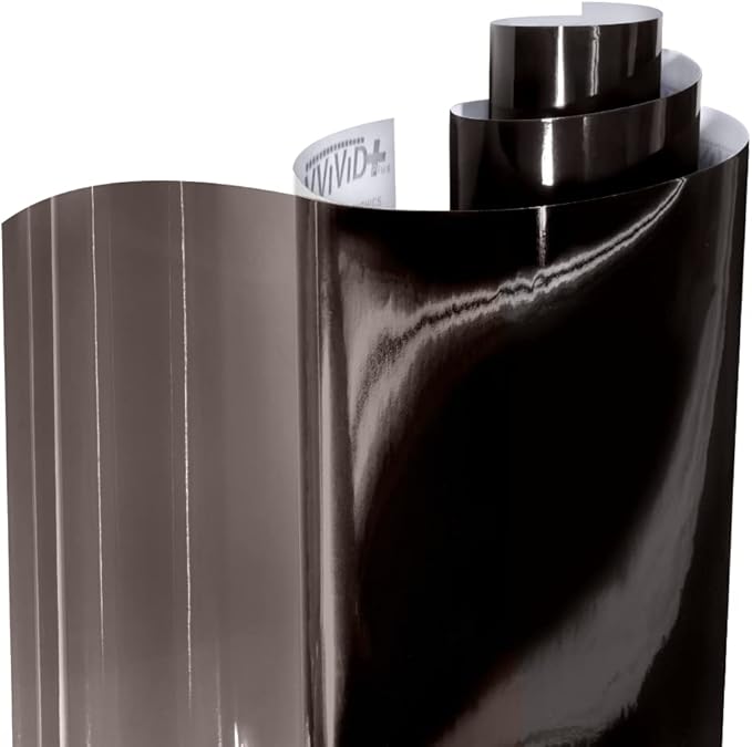 VViViD Air-Tint Dark Black Headlight Taillight Tint Air-Release Vinyl Wrap Film Roll (60 Inch x 48 Inch)
