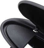 Car Sun Visor Mirror Covers and Base Replacement, Visor Vanity Mirror Caps w/Mirror for Porsche 996/997-911 986/987 for Boxster for Cayman 1996-2010,Left Driver or Right Passenger Side,1PCS
