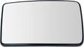 TRQ Driver Side Lower Heated Towing Mirror Glass with Backing Plate Compatible with 2013-2016 Ford F-250 F-350 F-450 F-550 Su