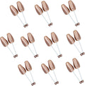 EchoDone 10 Pairs Plastic Shoe Tree Stretcher Shaper for Men