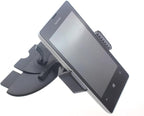 Car Mount CD Slot Holder Compatible with Motorola Moto G Stylus 5G (2025), Cradle Swivel Dock Strong Grip CD Player Slot