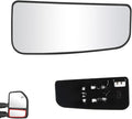 Senzeal Passenger Side Heated Lower Mirror Glass Replacement for Ford F150 Truck 2015-2020 Ford F250 F350 Super Duty F450 F550 Truck 2017-2022 Towing Mirror FL3Z17K707J (Right Side)