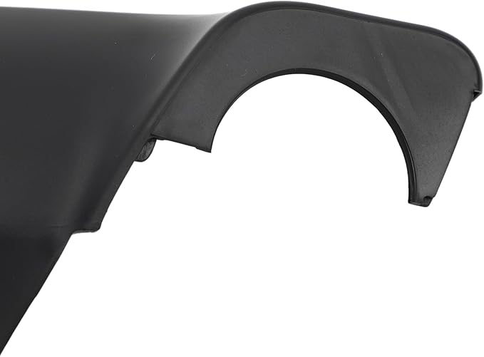Black Shockproof Lower Mirror Cover Cap, Rearview Mirror Lower Trim Covers Replacement for Subaru Impreza Legacy Outback Ascent (Right: 91054FL21A)