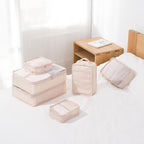 Packing cubes for Travel 6 Set Luggage Organizer Bags Packing Cubes for Suitcases Travel Essentials for Carry on Mesh Suitcas