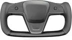 MEWANT Steering Wheel Cover for Tesla Yoke Steering Wheel Cover for Model X 2023 for Tesla Model S Steering Wheel Wrap