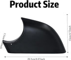 fit For Tesla Model 3 Front Wing Mirror Cover Holder Lower Tray 2017-2025，Black left driver Side Mirror Bottom Cover Replacement for Tesla Model 3 Wing Repair(left）