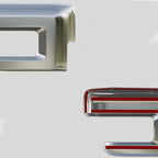 Keptrim for F150 Rearview Side Mirror Cover Trim for Ford F150 2021 2022 2023 2024 2025, ABS Chrome, 2pcs