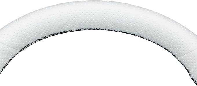 MEWANT Hand Stitched Steering Wheel Cover for Tesla Model 3 2017-2023 / Model Y 2020-2023 for Tesla Model 3/Y Accessories