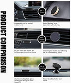 SALEX Flat Magnetic Phone Mount 3 Pack. Silver Cell Phone Holder for Car Dashboard, Wall, Truck. Universal Stick on iPad Wall Magnet Mount Kit for Tablets, Smartphones. Magnetic Phone Mount for iPhone