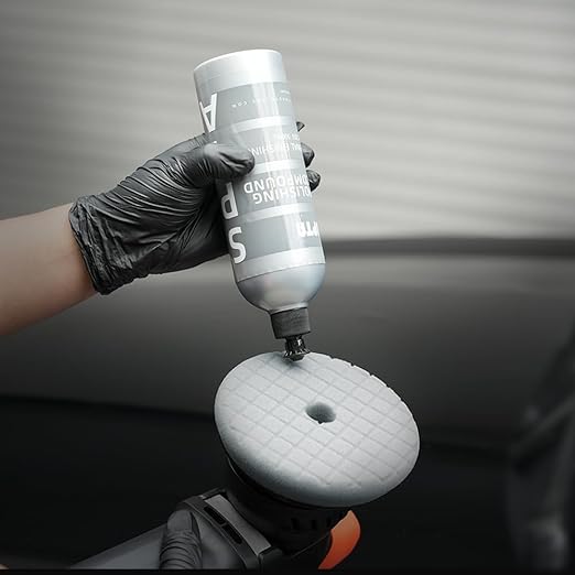 Final Finish Polishing Compound, SPTA 16.91oz (500ml) Polishing Compound Car Scratch & Swirl Remover Rubbing Compound & Finishing Polish Buffing Compound Swirl Remover for Automotive Paint Correction