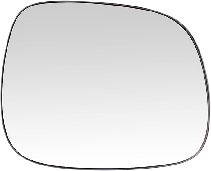 TRQ Driver Side Mirror Glass Heated Snap On Compatible with 2011-2015 BMW X3 2012 BMW X1 BM1324117