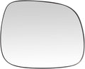 TRQ Driver Side Mirror Glass Heated Snap On Compatible with 2011-2015 BMW X3 2012 BMW X1 BM1324117