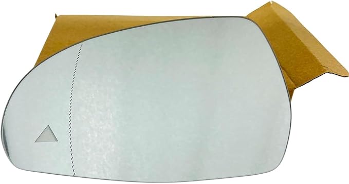 CAMIL Blind Spot Mirror Glass, Lens Heated Exterior Mirror Replacement Glass Compatible with Mercedes Benz W206 C/W214 E/W223 S/X254 GLC Class (Left Driver Side)
