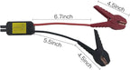 MEGAWISE Smart Jump Starter Clamps, Automotive Booster Clamp Cables Replacement Alligator Clamps with Intelligent LCD Screen for 12V Car Jump Starter for MEGAWISE and Many Other Brands