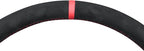 MEWANT Hand Stitched Steering Wheel Cover for Chevy Silverado 1500 2003-2006 Black Hive Embossed Athsuede Steering Wrap