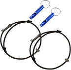EDC Survival Bracelet, Car Window Breaker Wrist Strap Escape Tool, Vehicle Emergency Rescue Wristbands, Rapid Escape Emergenc